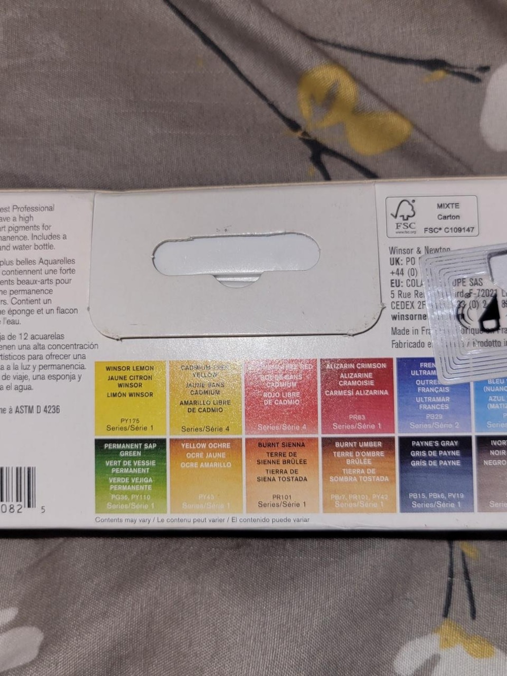 Winsor & Newton Professional Watercolour Pocket Set - Travel set palette - Picture 2 of 2